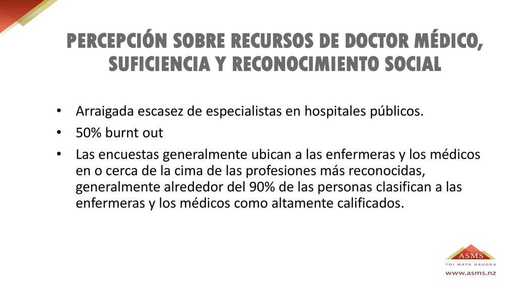 PERCEPCIÓN SOBRE RECURSOS DE DOCTOR MÉDICO, SUFICIENCIA Y RECONOCIMIENTO SOCIAL