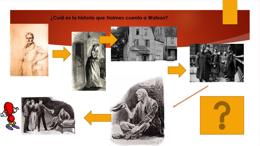 ¿Cuál es la historia que Holmes cuenta a Watson