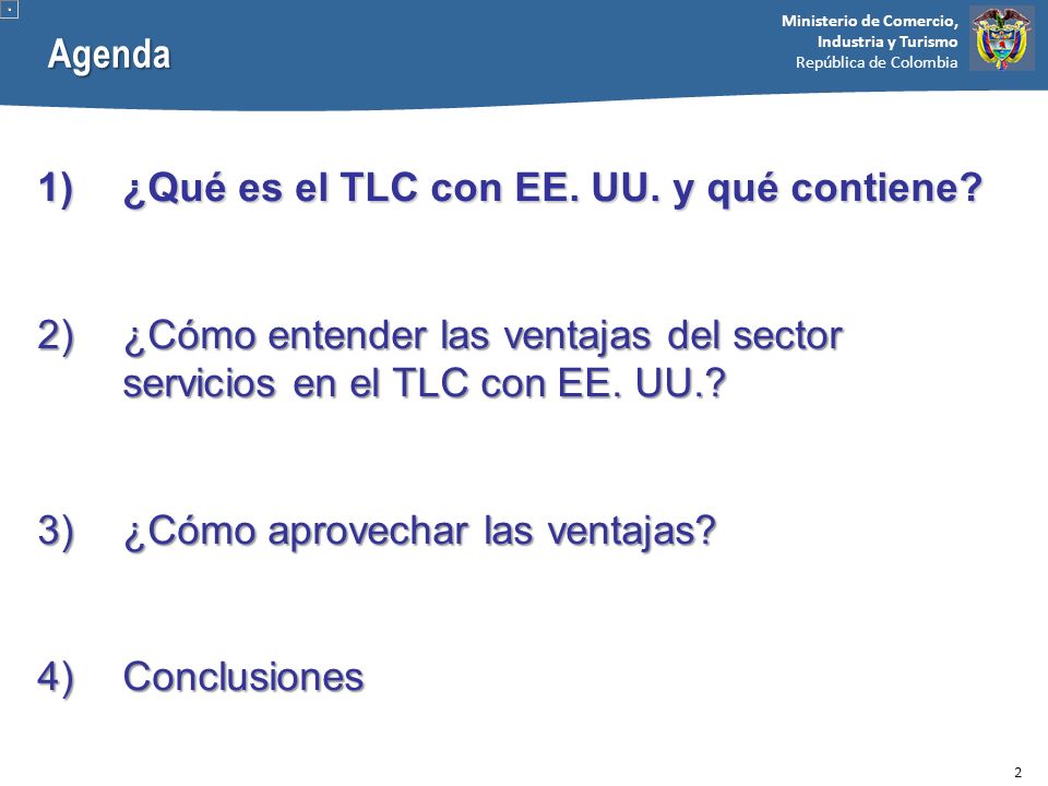 ¿Qué es el TLC con EE. UU. y qué contiene