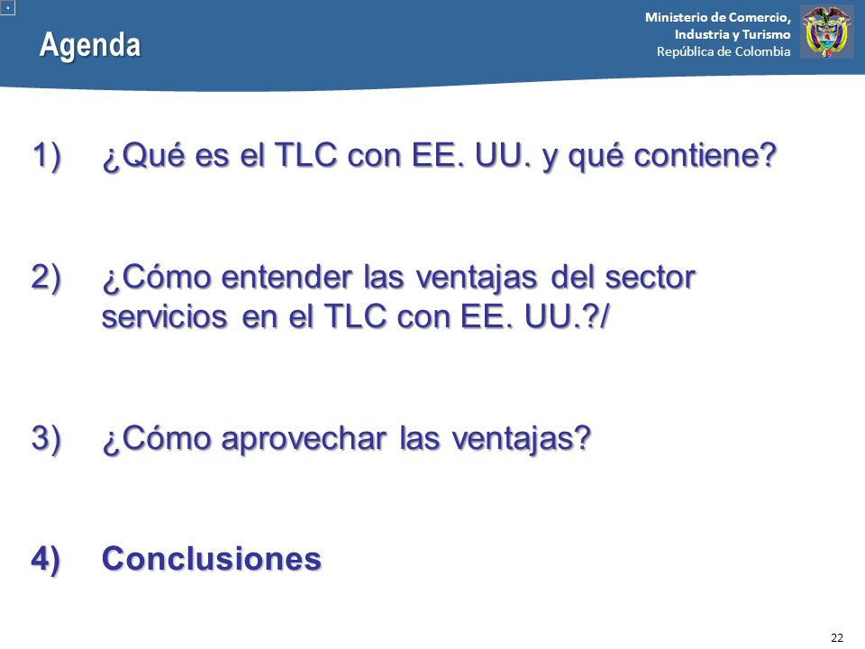 ¿Qué es el TLC con EE. UU. y qué contiene