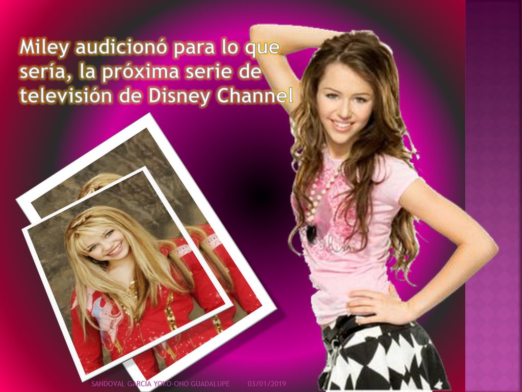 Miley audicionó para lo que sería, la próxima serie de televisión de Disney Channel