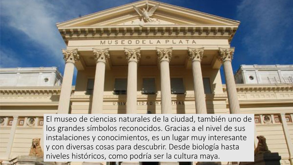 El museo de ciencias naturales de la ciudad, también uno de los grandes símbolos reconocidos.