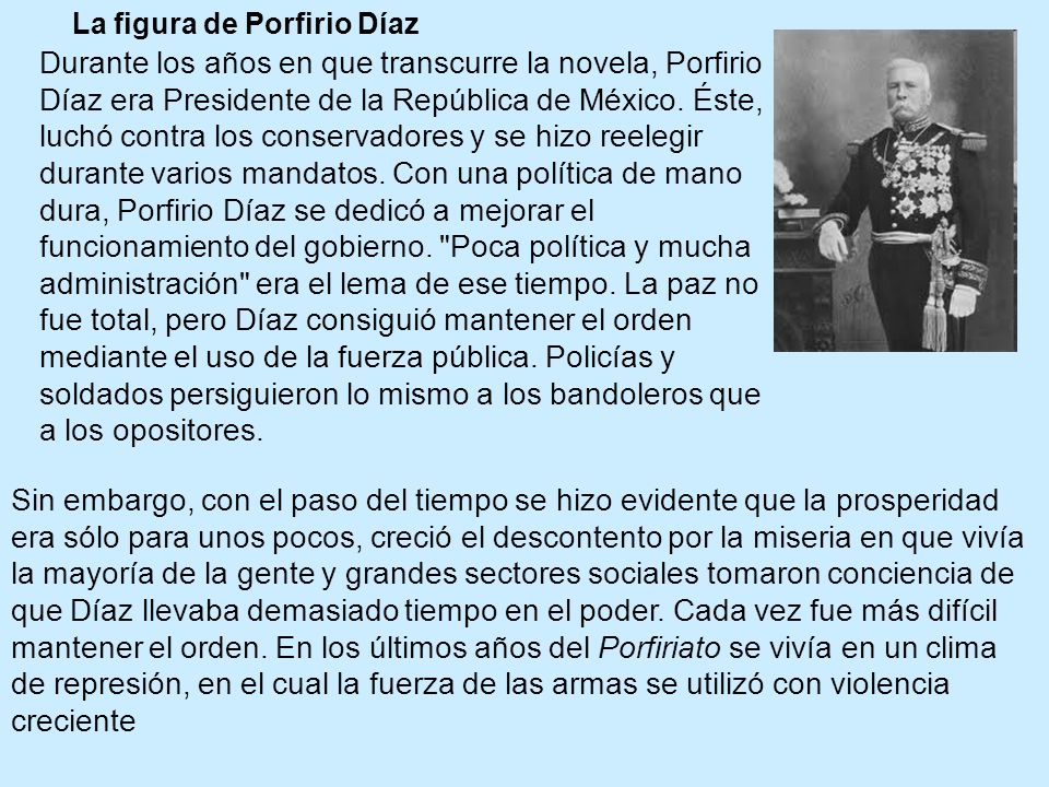 La figura de Porfirio Díaz