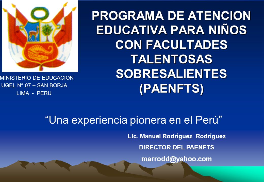 Lic. Manuel Rodríguez Rodríguez