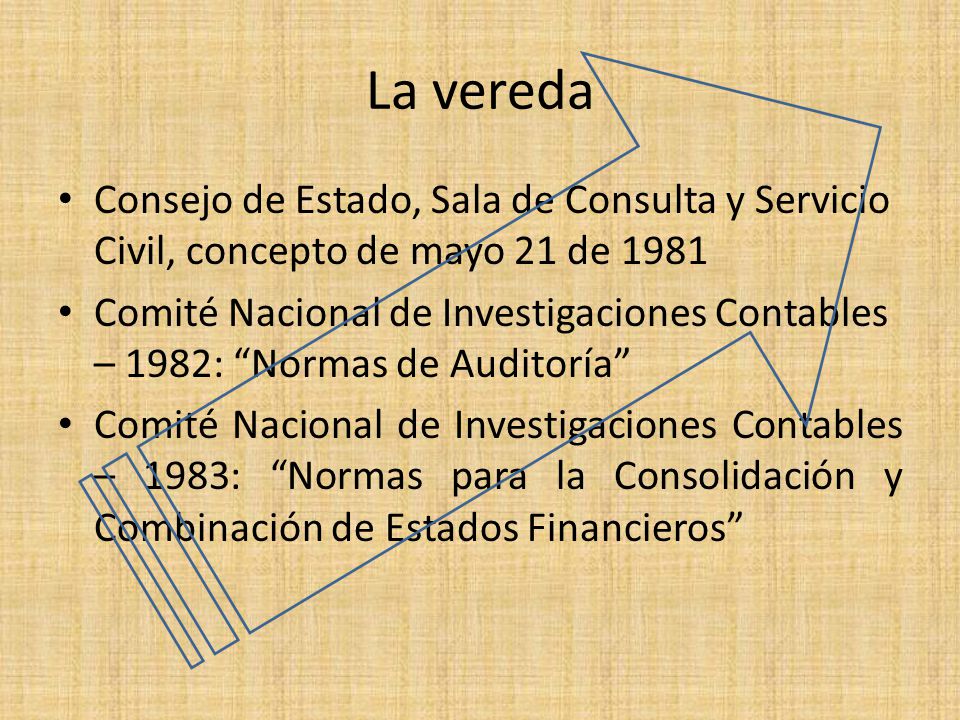 La vereda Consejo de Estado, Sala de Consulta y Servicio Civil, concepto de mayo 21 de