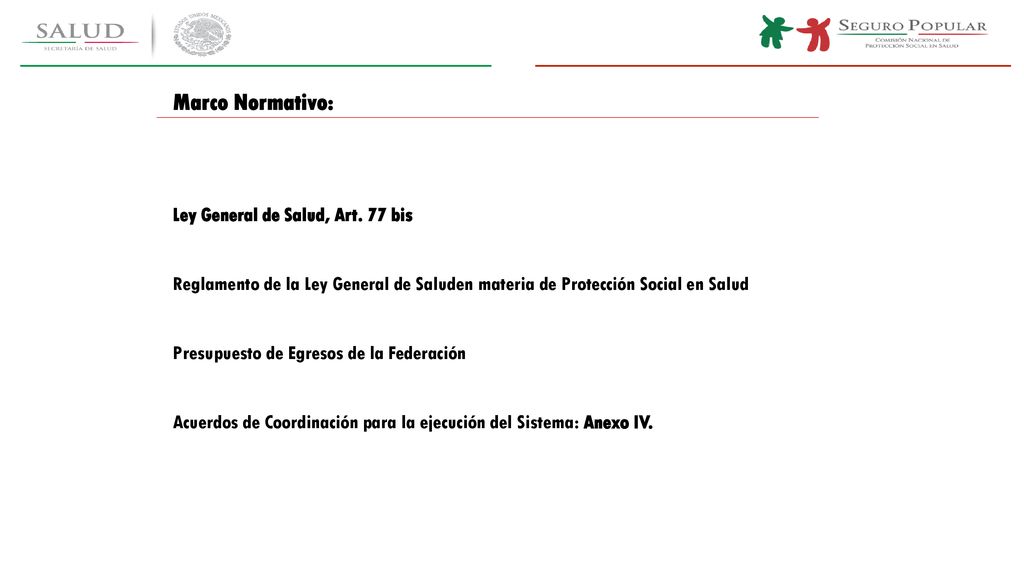 Marco Normativo: Ley General de Salud, Art. 77 bis