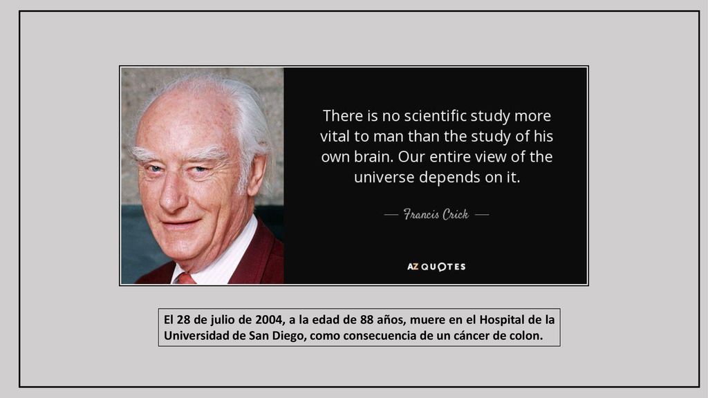 El 28 de julio de 2004, a la edad de 88 años, muere en el Hospital de la Universidad de San Diego, como consecuencia de un cáncer de colon.