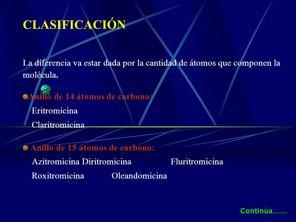 CLASIFICACIÓN La diferencia va estar dada por la cantidad de átomos que componen la molécula. Anillo de 14 átomos de carbono: