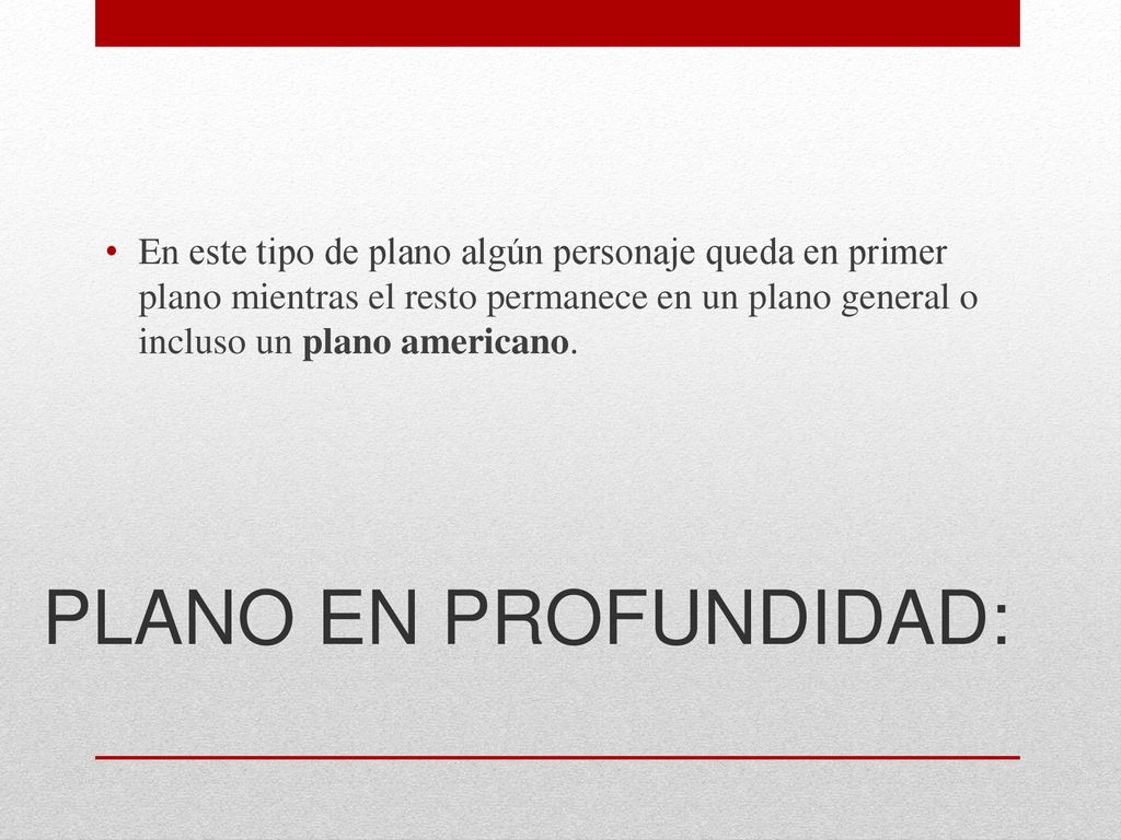 En este tipo de plano algún personaje queda en primer plano mientras el resto permanece en un plano general o incluso un plano americano.