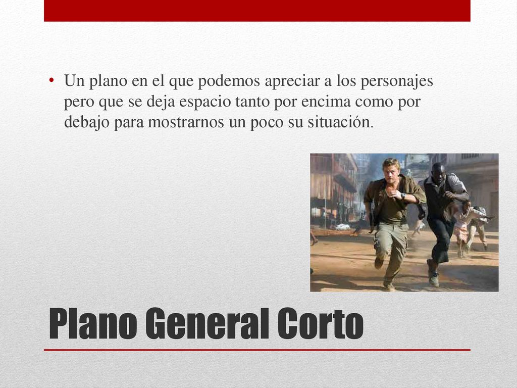 Un plano en el que podemos apreciar a los personajes pero que se deja espacio tanto por encima como por debajo para mostrarnos un poco su situación.