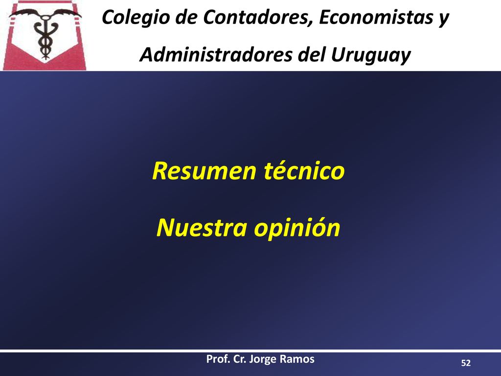 Colegio de Contadores, Economistas y Administradores del Uruguay