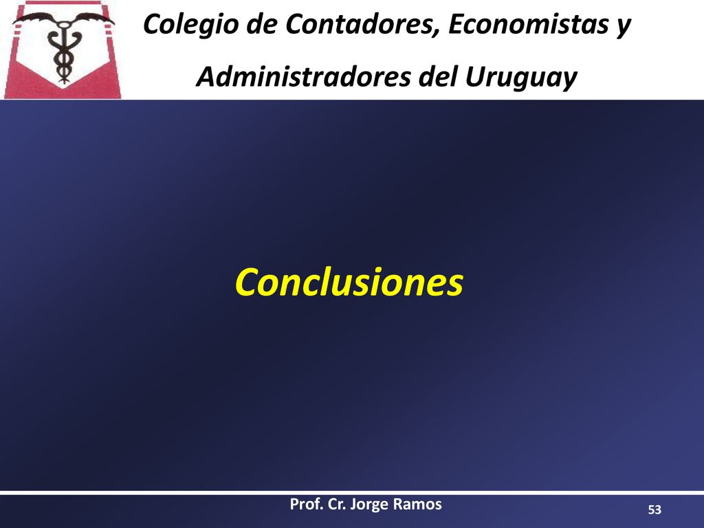 Colegio de Contadores, Economistas y Administradores del Uruguay