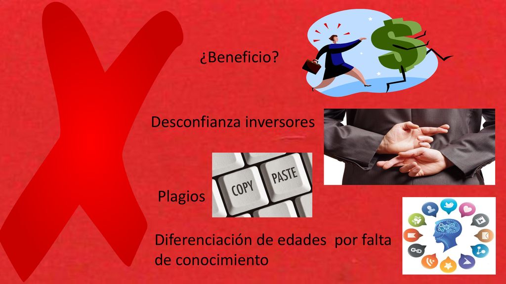 ¿Beneficio Desconfianza inversores Plagios Diferenciación de edades por falta de conocimiento