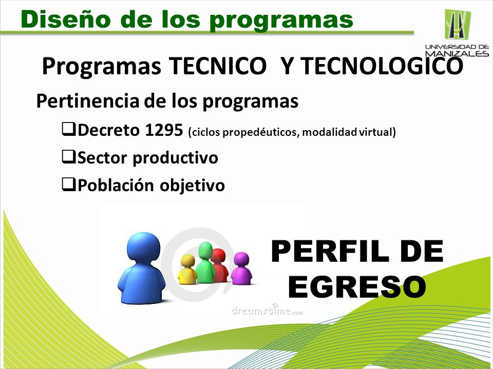 Programas TECNICO Y TECNOLOGICO