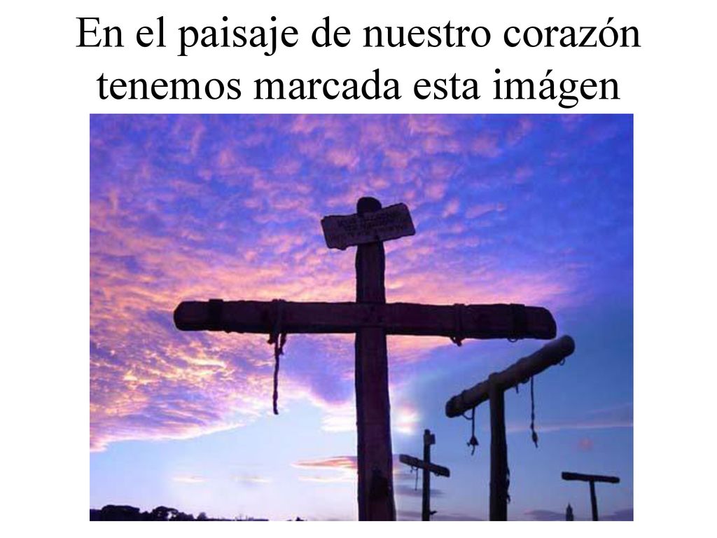 En el paisaje de nuestro corazón tenemos marcada esta imágen