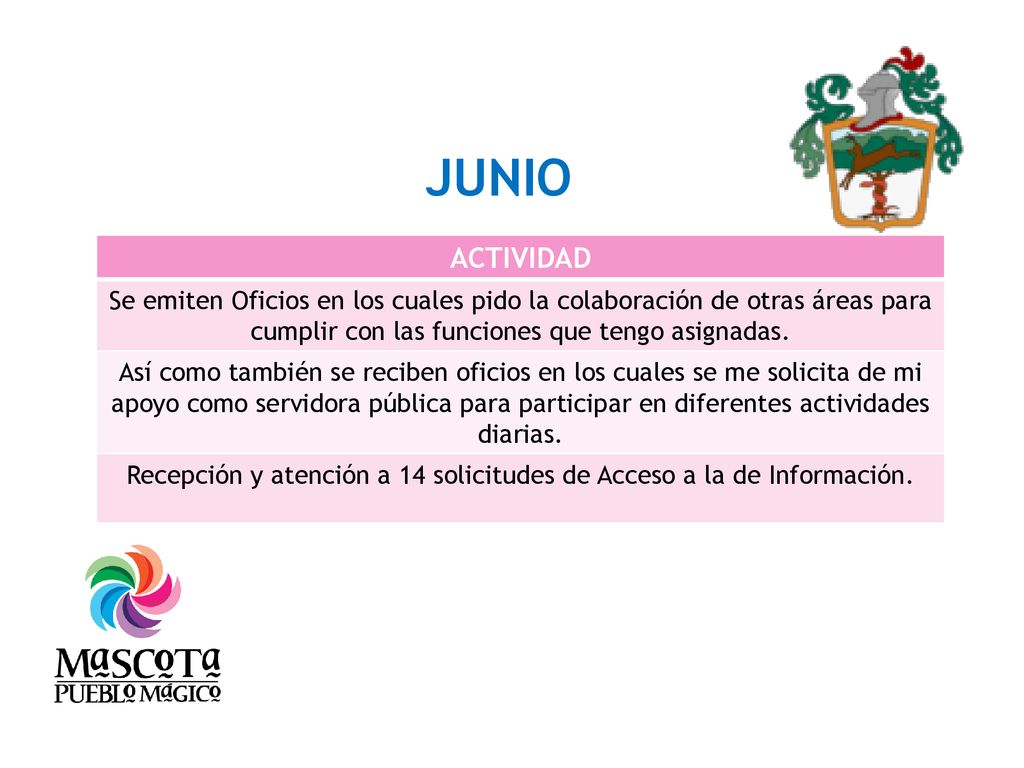 Recepción y atención a 14 solicitudes de Acceso a la de Información.