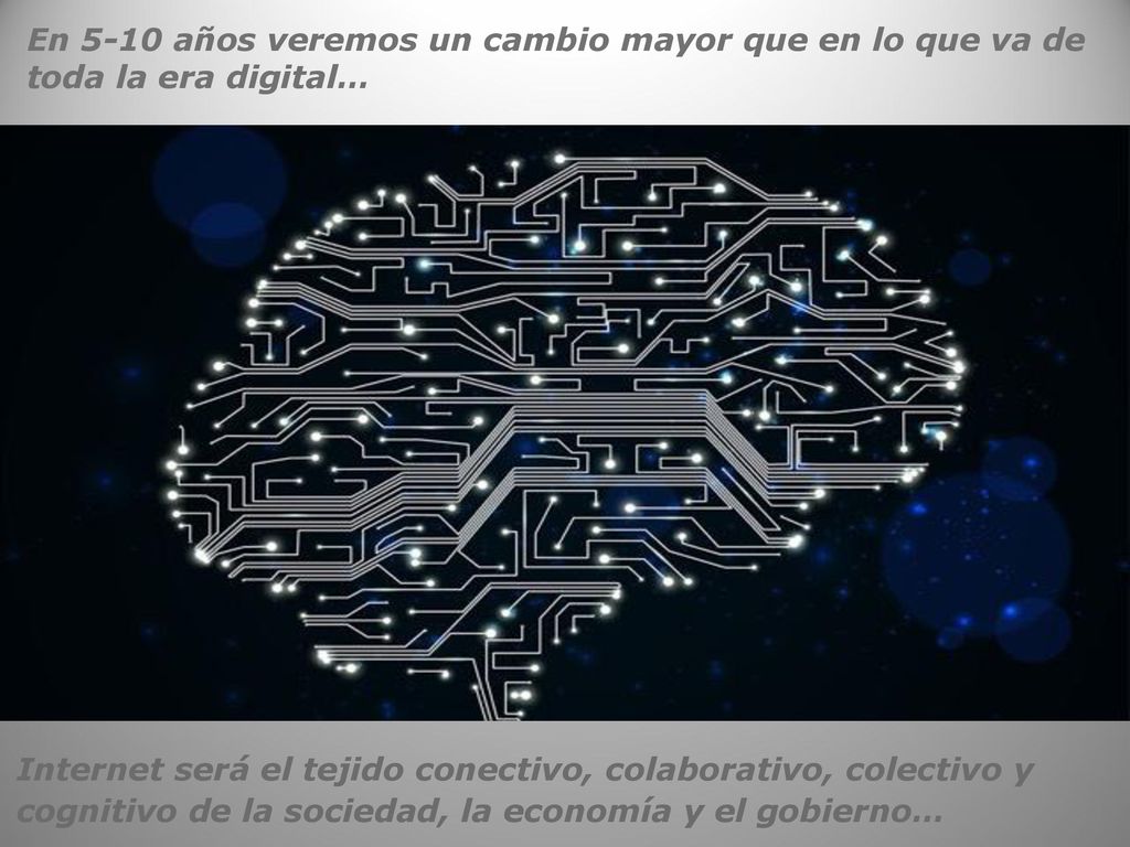 En 5-10 años veremos un cambio mayor que en lo que va de toda la era digital…