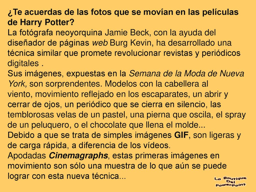 ¿Te acuerdas de las fotos que se movían en las películas de Harry Potter