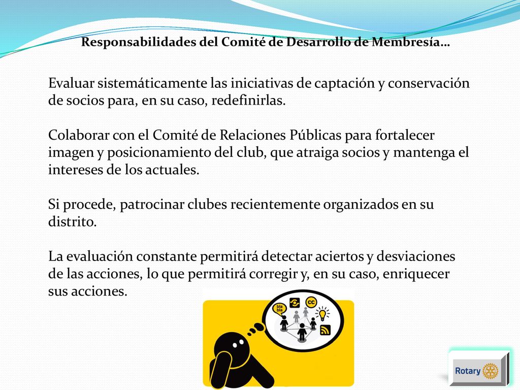 Colaborar con el Comité de Relaciones Públicas para fortalecer