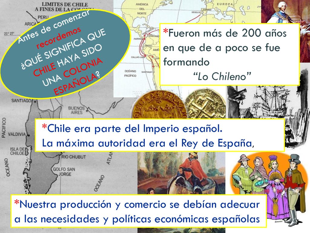 *Fueron más de 200 años en que de a poco se fue formando