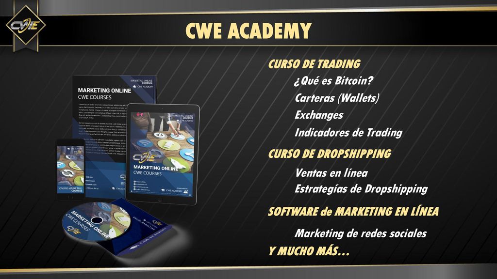 CWE ACADEMY CURSO DE TRADING ¿Qué es Bitcoin Carteras (Wallets)