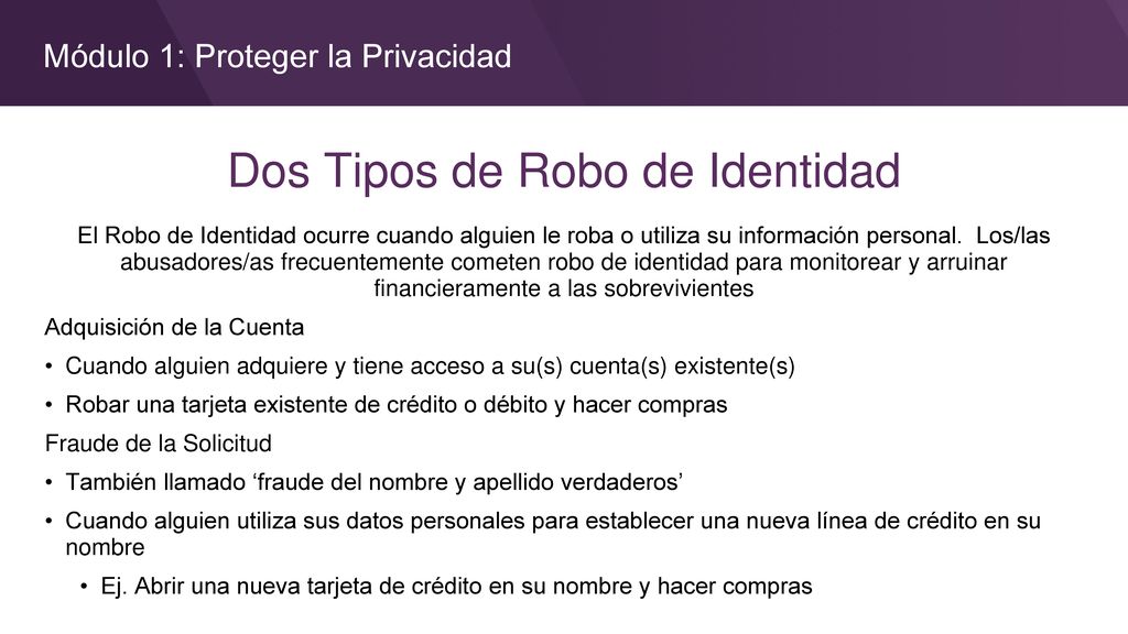 Dos Tipos de Robo de Identidad