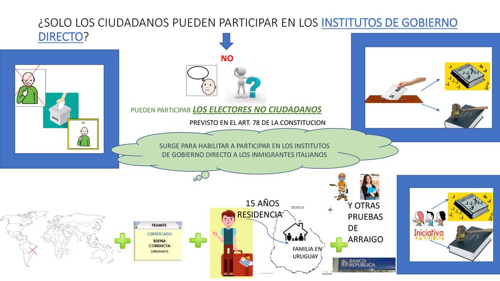 ¿SOLO LOS CIUDADANOS PUEDEN PARTICIPAR EN LOS INSTITUTOS DE GOBIERNO DIRECTO