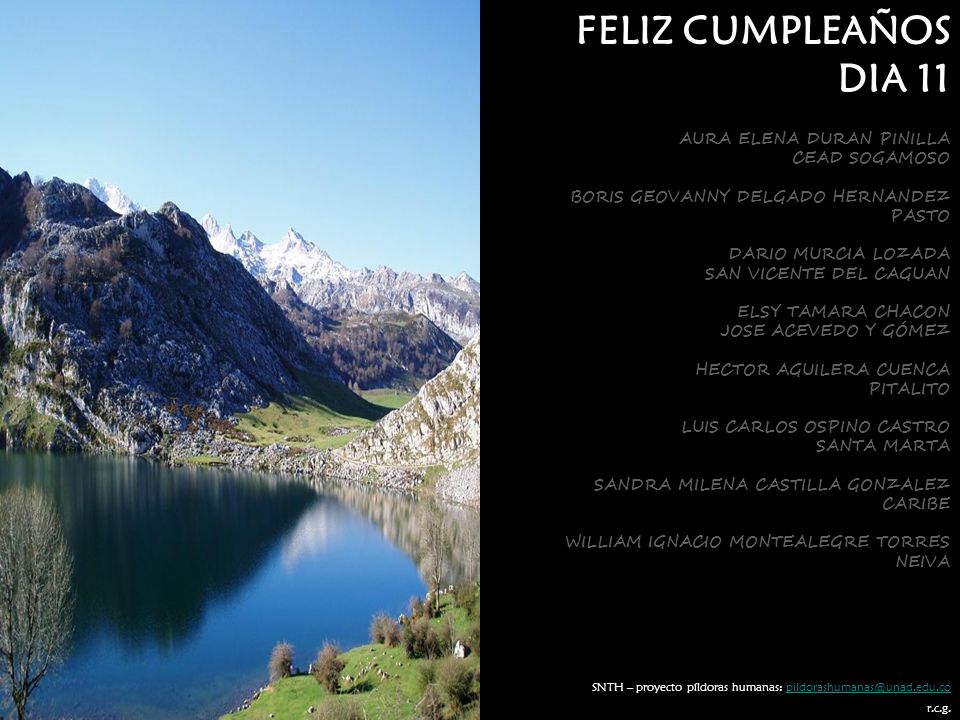 FELIZ CUMPLEAÑOS DIA 11 AURA ELENA DURAN PINILLA CEAD SOGAMOSO