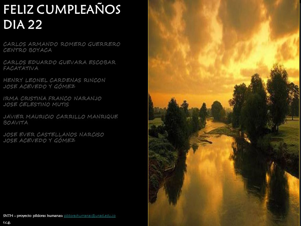 FELIZ CUMPLEAÑOS DIA 22 CARLOS ARMANDO ROMERO GUERRERO CENTRO BOYACA
