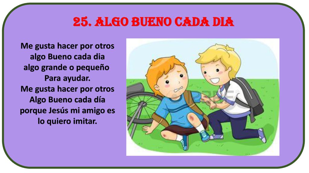 Me gusta hacer por otros porque Jesús mi amigo es