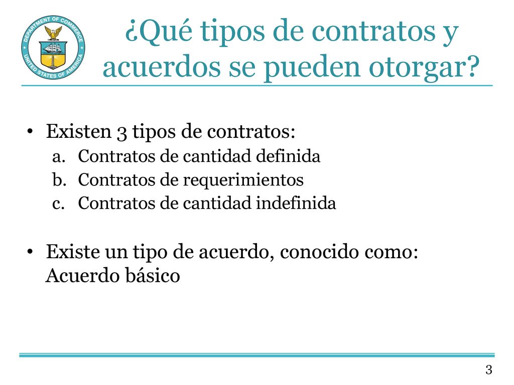 ¿Qué tipos de contratos y acuerdos se pueden otorgar