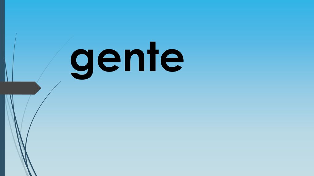 gente