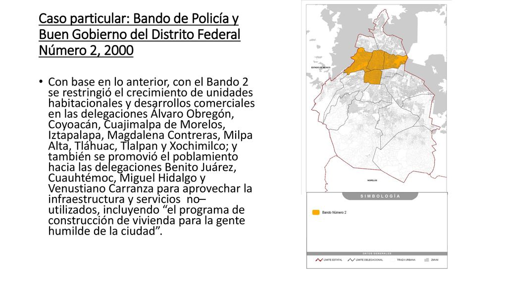 Caso particular: Bando de Policía y Buen Gobierno del Distrito Federal Número 2, 2000