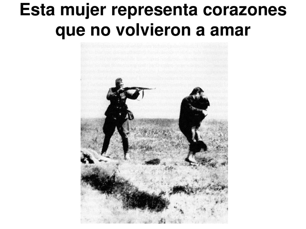 Esta mujer representa corazones que no volvieron a amar