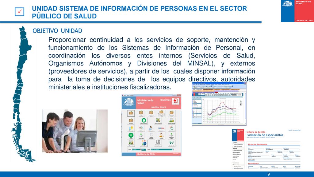 UNIDAD SISTEMA DE INFORMACIÓN DE PERSONAS EN EL SECTOR PÚBLICO DE SALUD