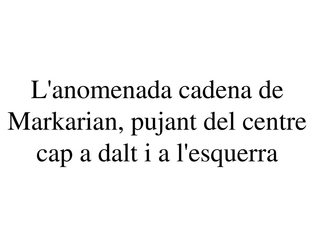 L anomenada cadena de Markarian, pujant del centre cap a dalt i a l esquerra