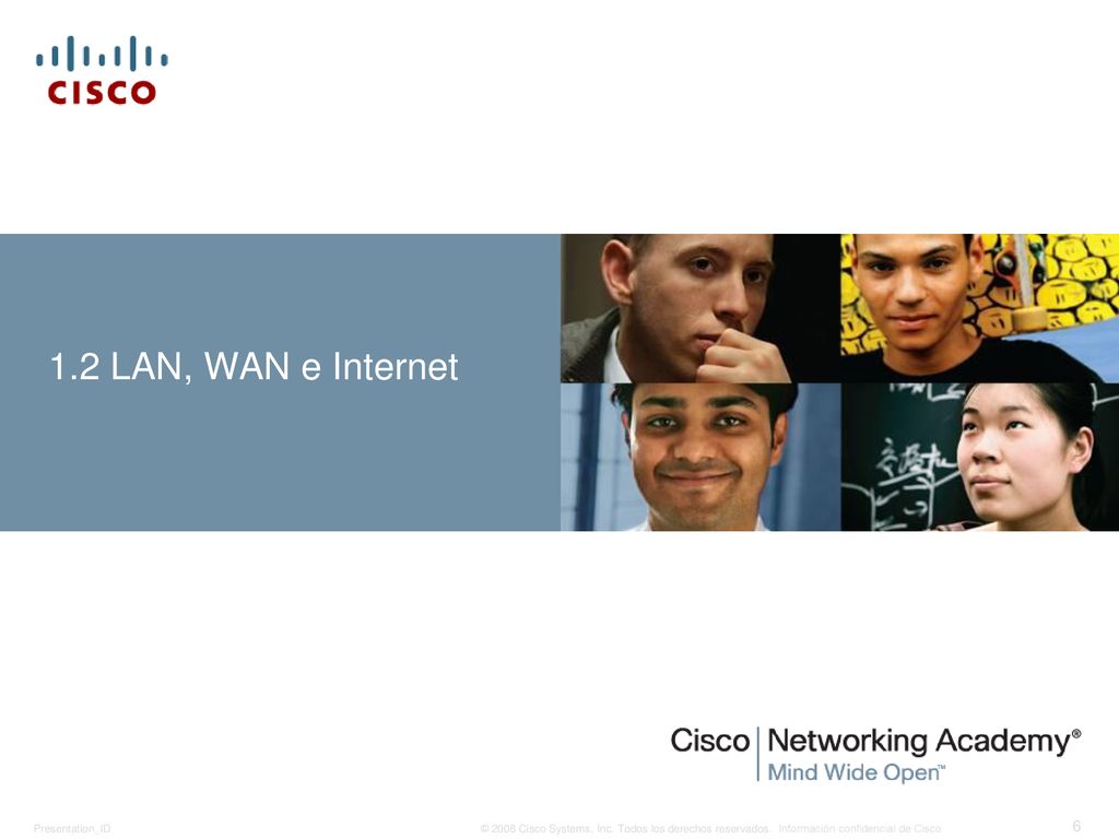1.2 LAN, WAN e Internet Cisco Networking Academy Program