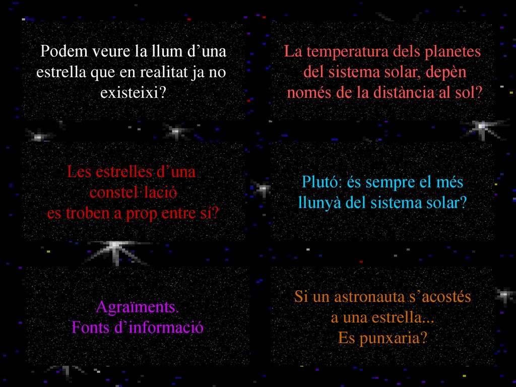 Podem veure la llum d’una estrella que en realitat ja no existeixi