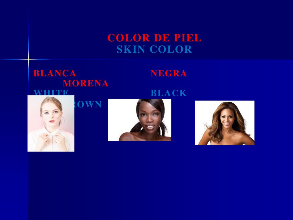 color de piel skin color