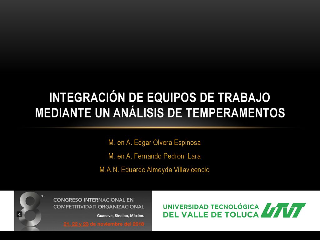 Integración de equipos de trabajo mediante un análisis de temperamentos