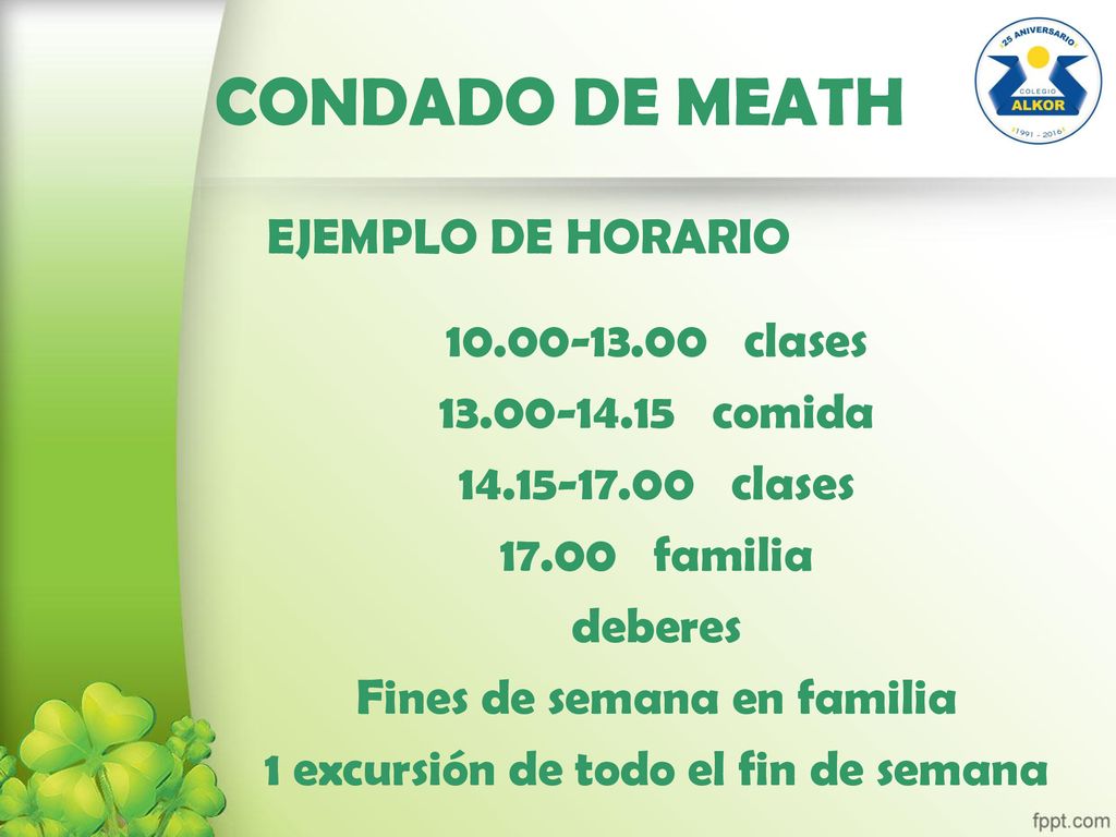 Fines de semana en familia 1 excursión de todo el fin de semana