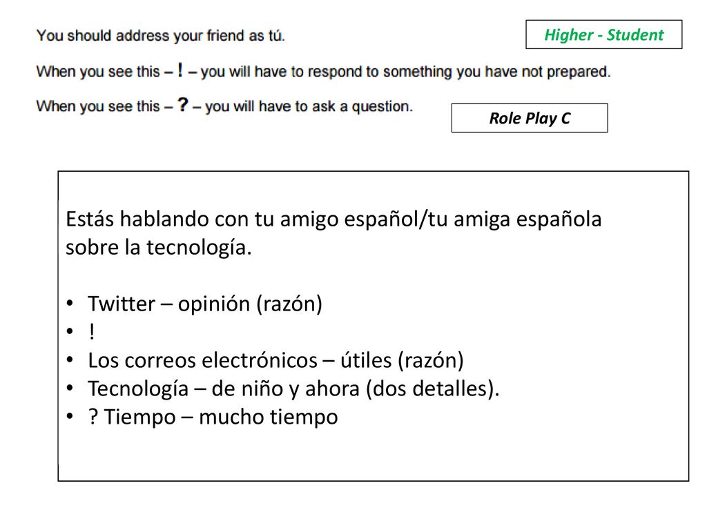 Twitter – opinión (razón) ! Los correos electrónicos – útiles (razón)