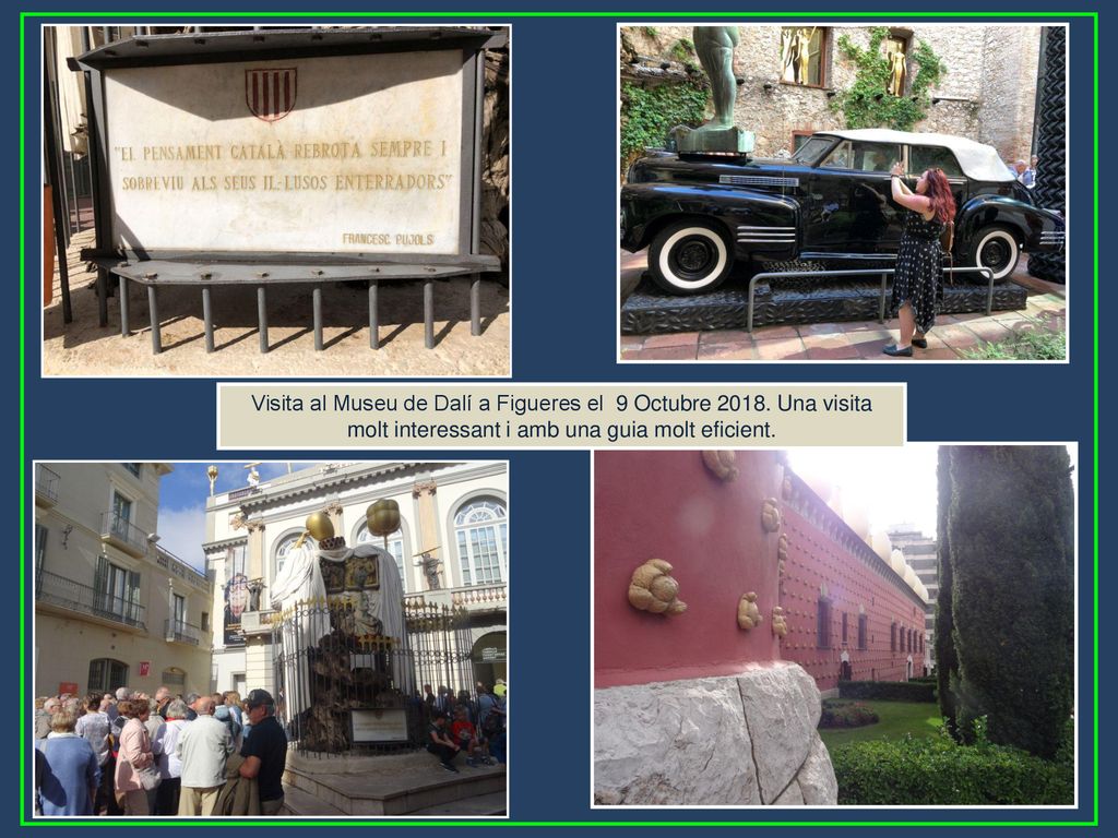 Visita al Museu de Dalí a Figueres el 9 Octubre 2018