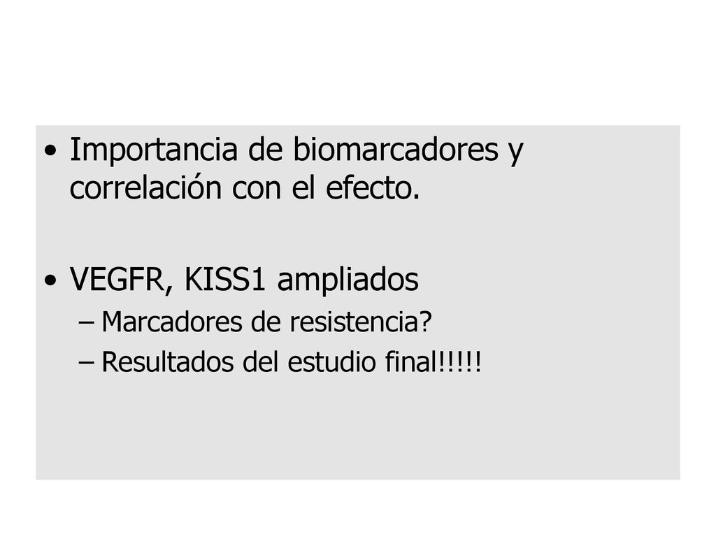 Importancia de biomarcadores y correlación con el efecto.