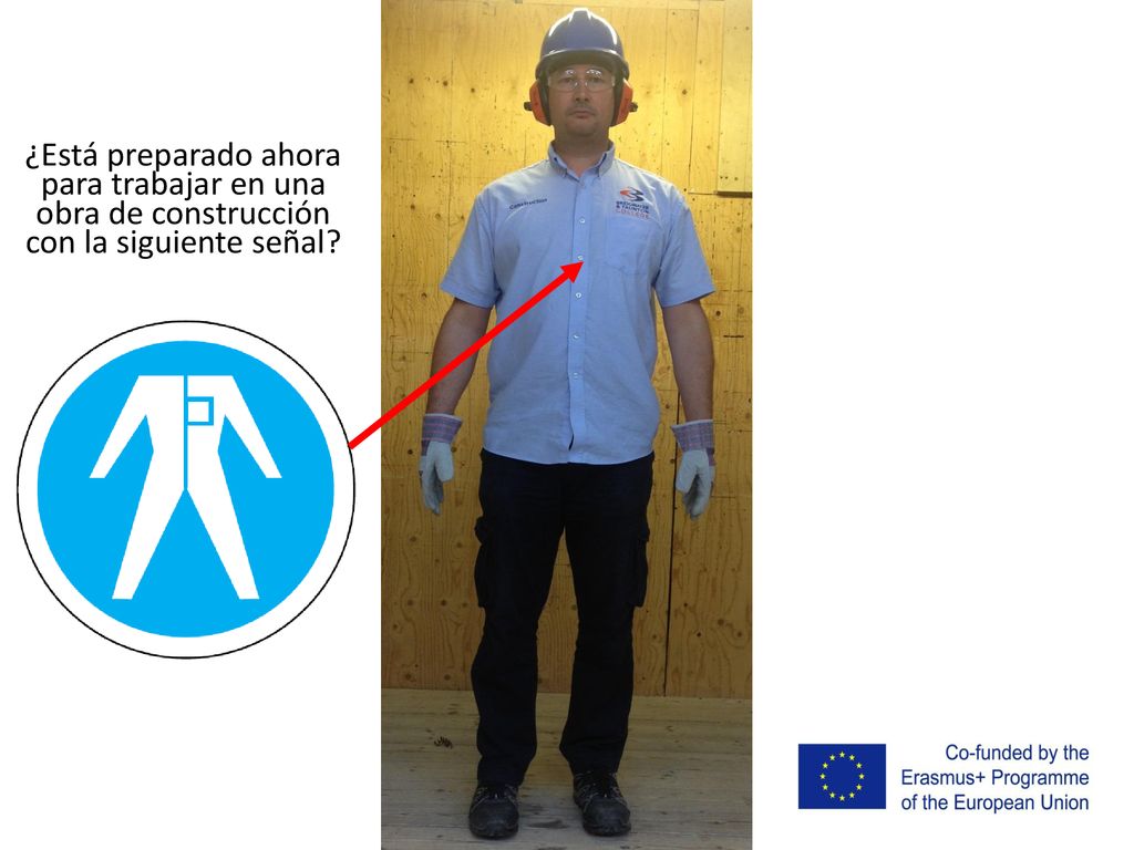 ¿Está preparado ahora para trabajar en una obra de construcción con la siguiente señal