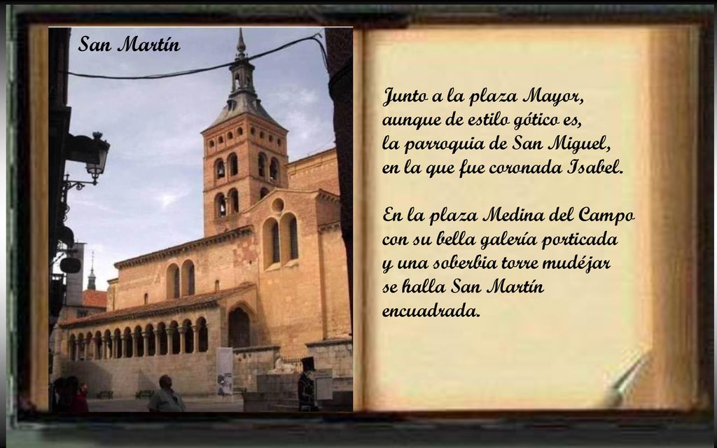 San Martín Junto a la plaza Mayor, aunque de estilo gótico es,