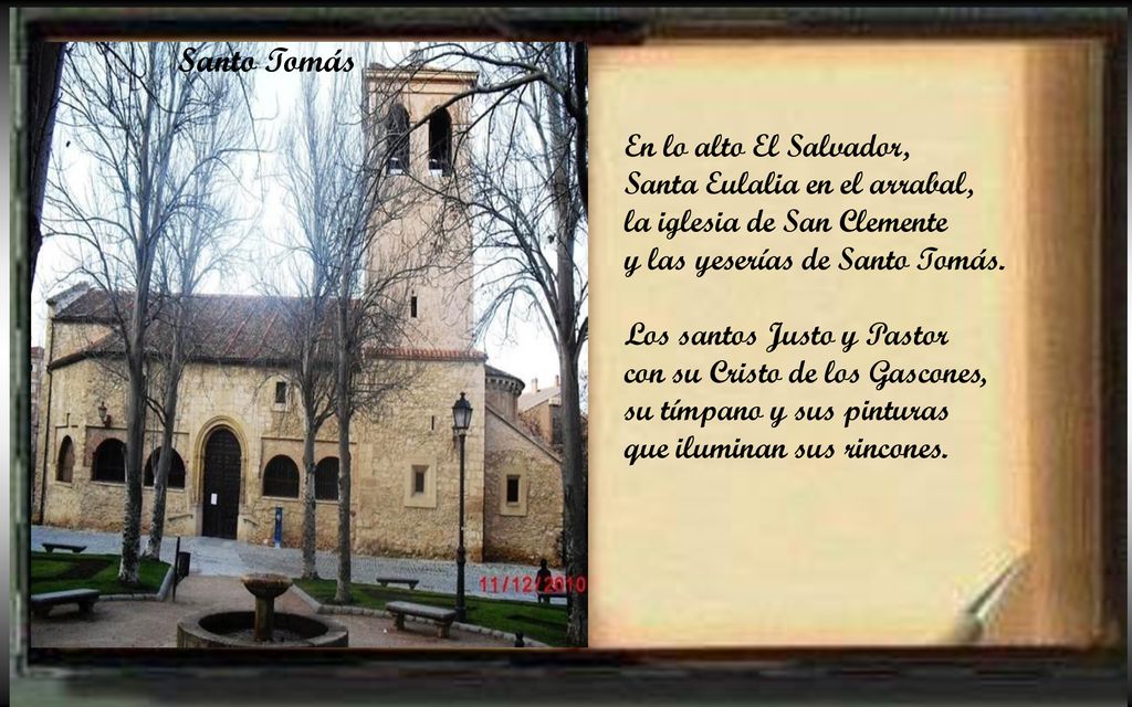 Santo Tomás En lo alto El Salvador, Santa Eulalia en el arrabal,