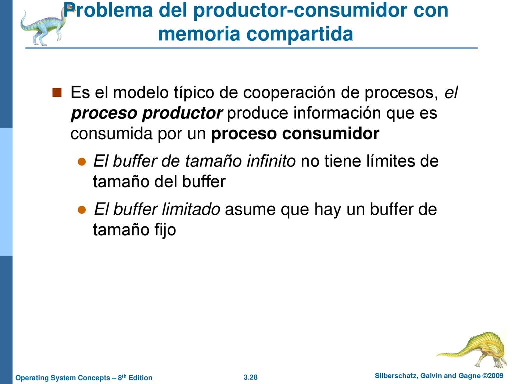 Problema del productor-consumidor con memoria compartida