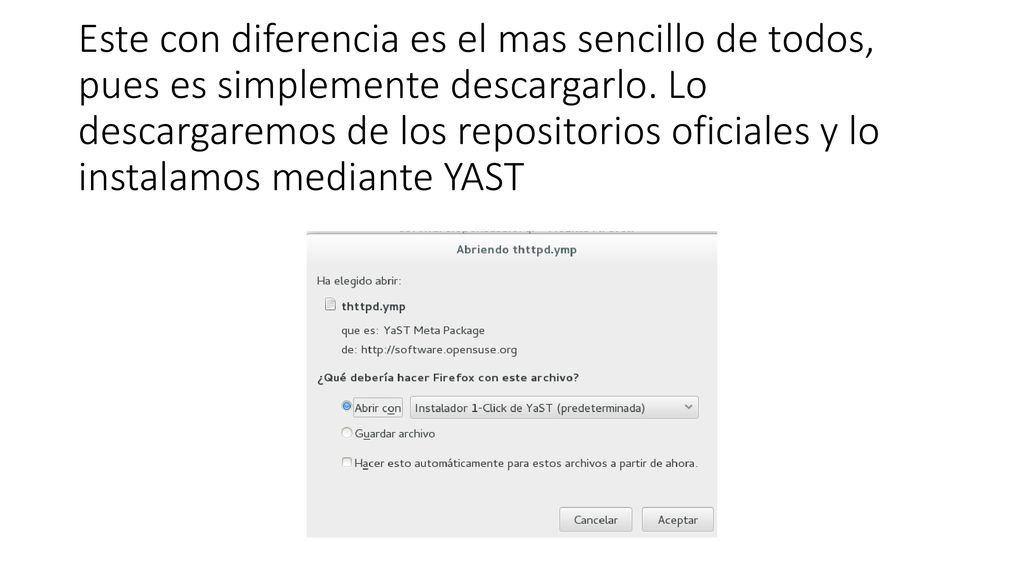 Este con diferencia es el mas sencillo de todos, pues es simplemente descargarlo.