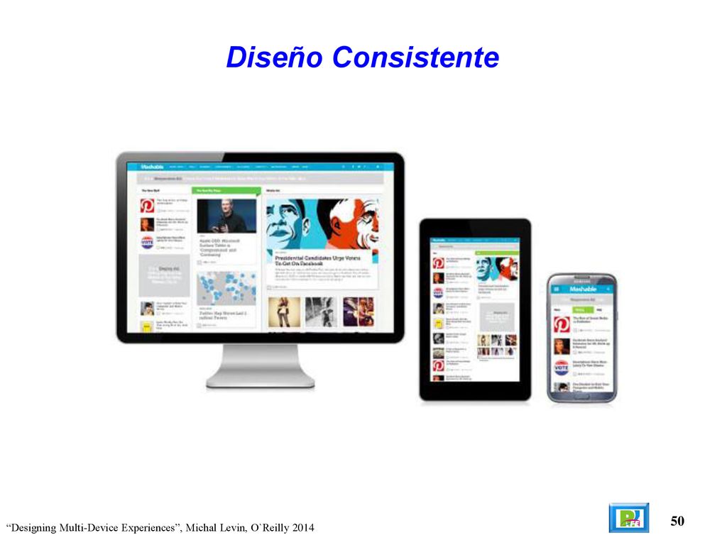 Diseño Consistente 50 Designing Multi-Device Experiences , Michal Levin, O`Reilly 2014